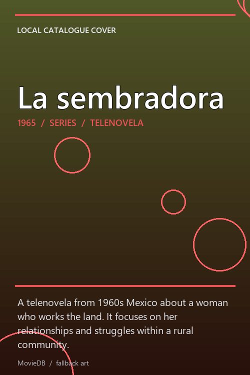 La sembradora poster