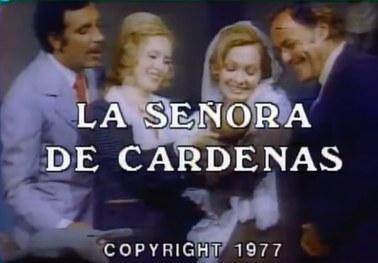 La señora de Cárdenas poster