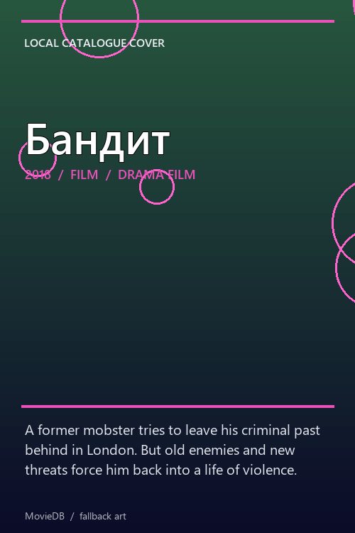 Бандит poster