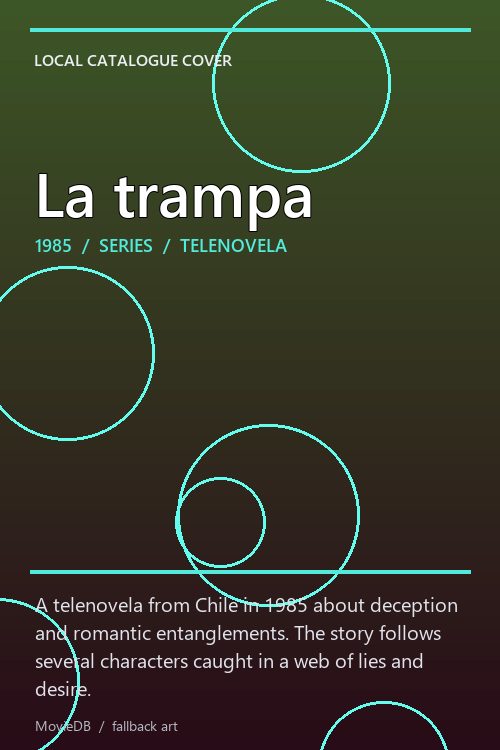 La trampa poster