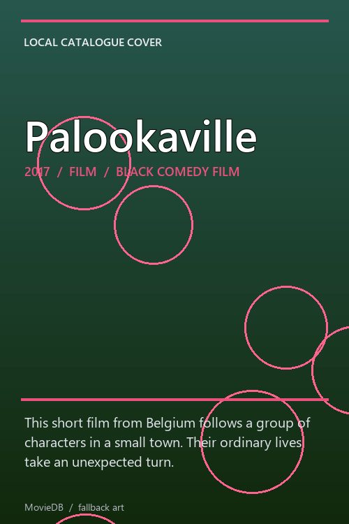 Palookaville poster