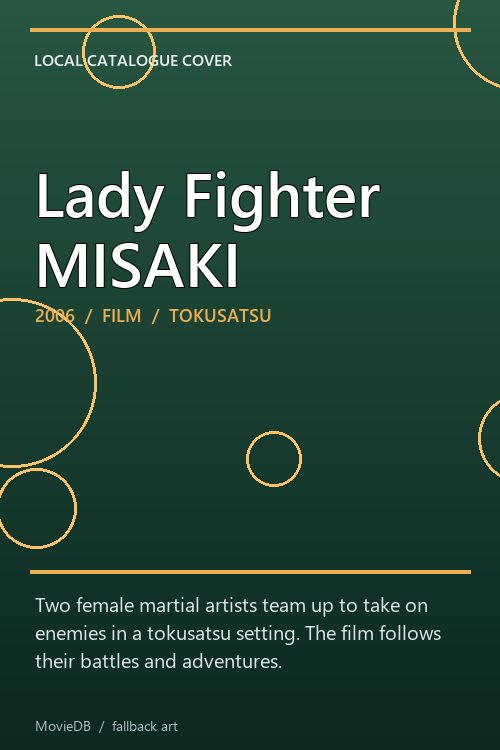 Lady Fighter MISAKI poster