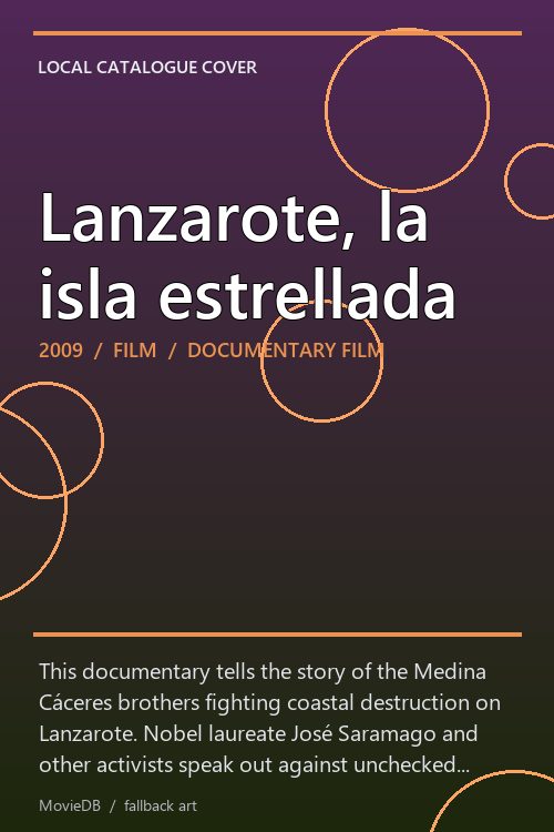 Lanzarote, la isla estrellada poster