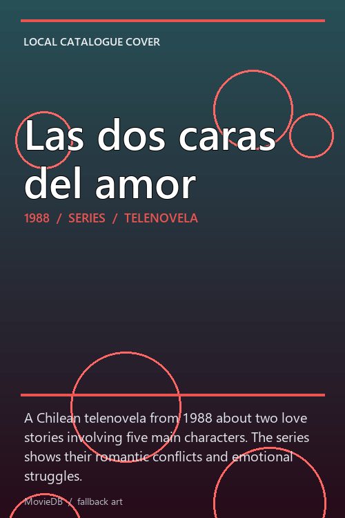 Las dos caras del amor poster