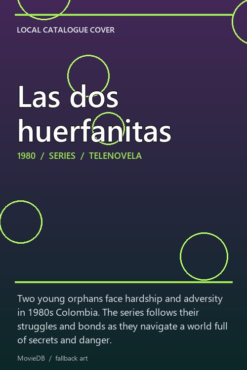 Las dos huerfanitas poster