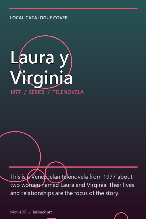 Laura y Virginia poster
