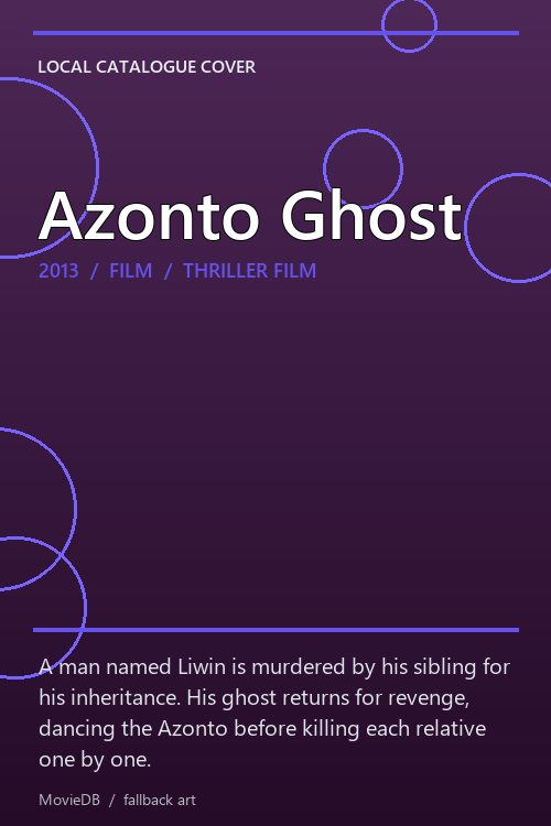 Azonto Ghost poster