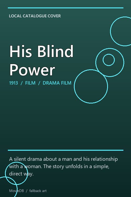 His Blind Power poster