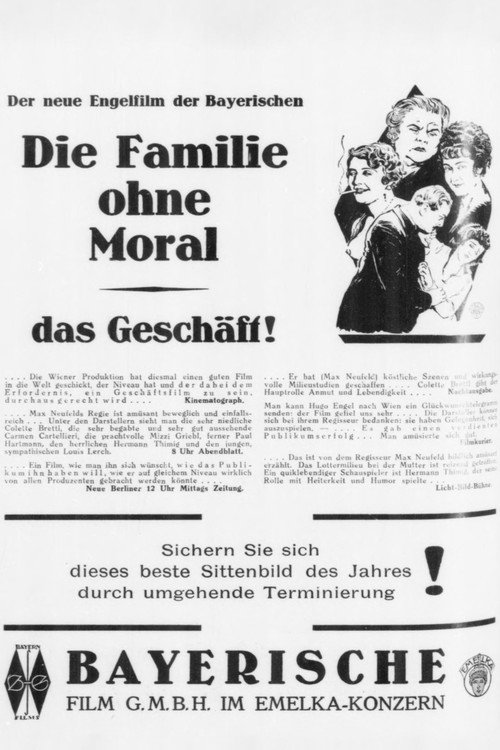 The Family without Morals poster