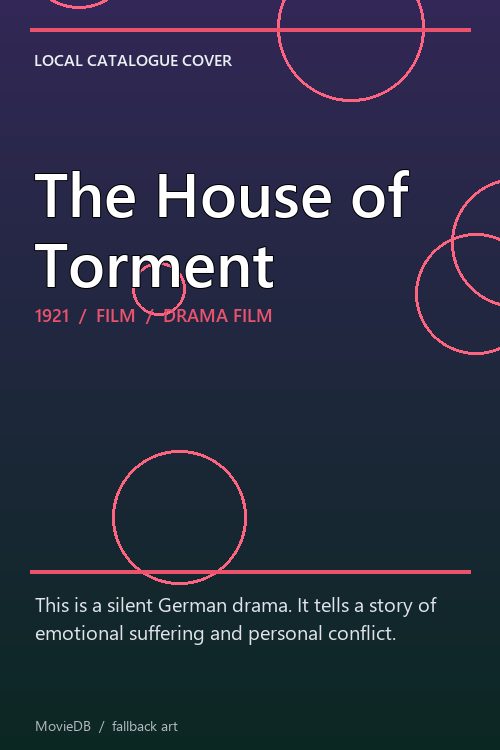 The House of Torment poster