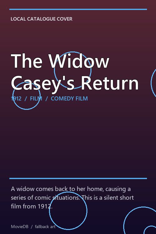 The Widow Casey's Return poster