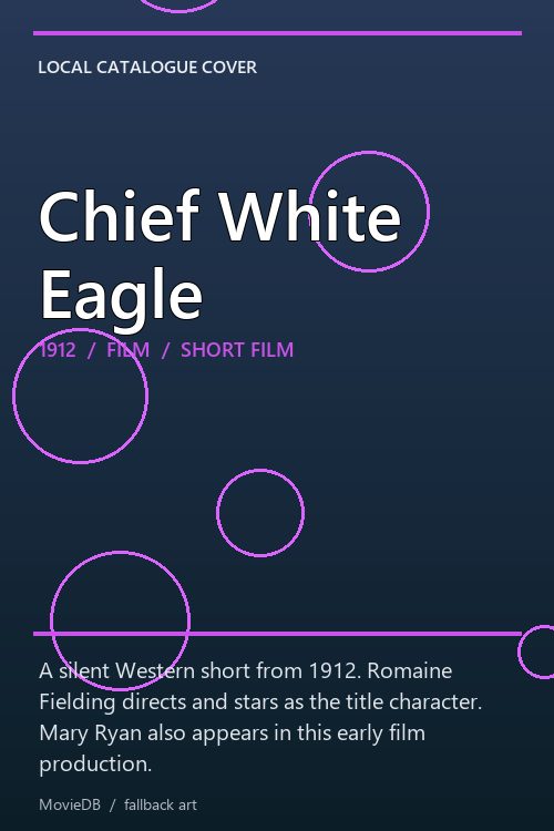 Chief White Eagle poster