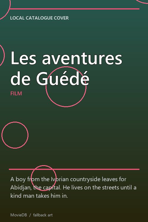 Les aventures de Guédé poster