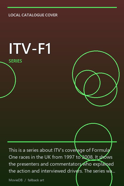 ITV-F1 poster