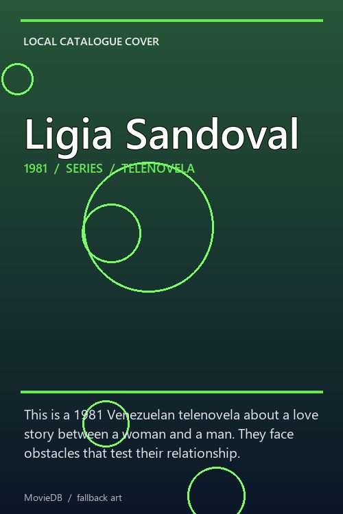 Ligia Sandoval poster