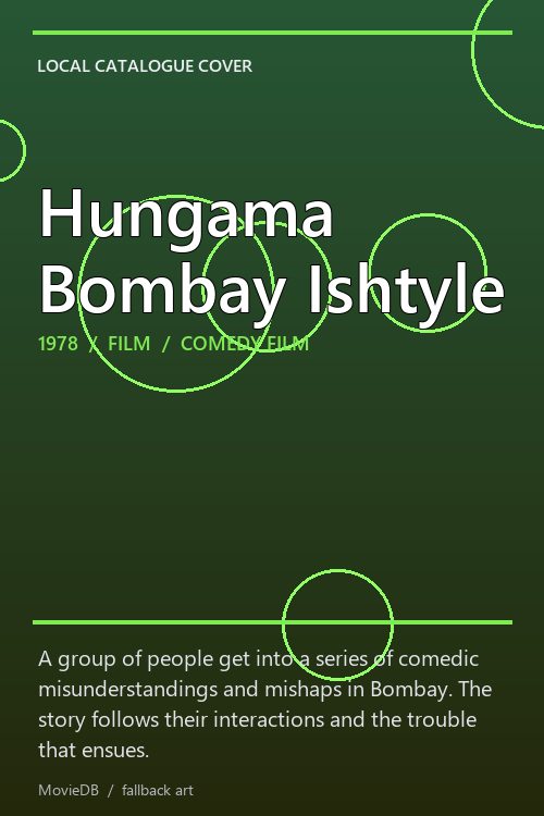 Hungama Bombay Ishtyle poster