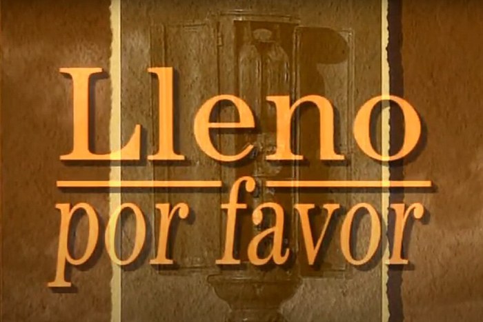 Lleno, por favor poster