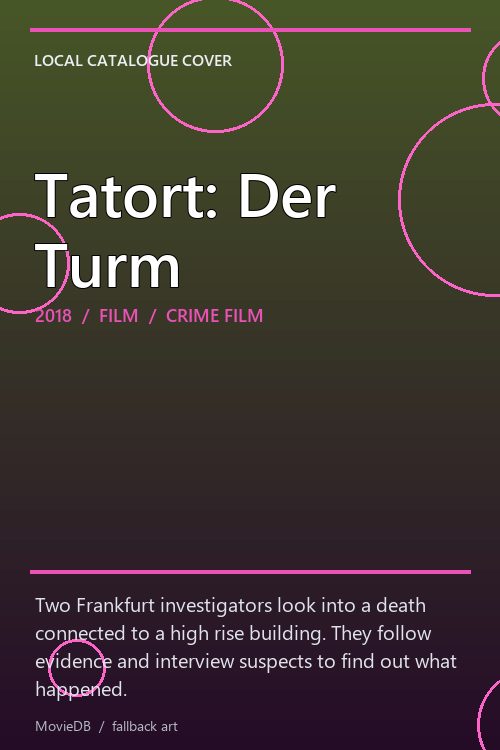 Tatort: Der Turm poster