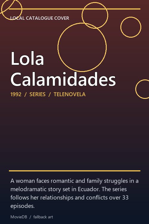 Lola Calamidades poster