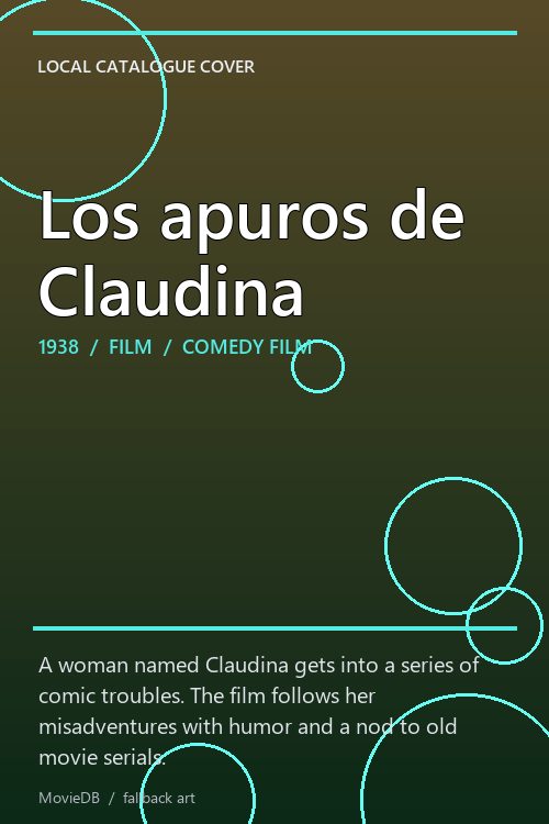 Los apuros de Claudina poster