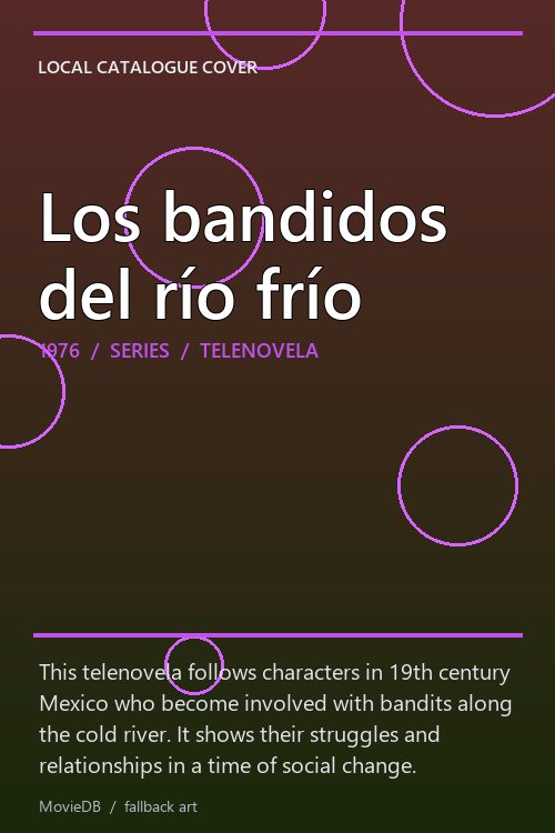 Los bandidos del río frío poster