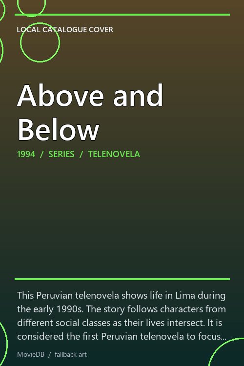 Above and Below poster