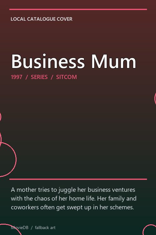 Business Mum poster