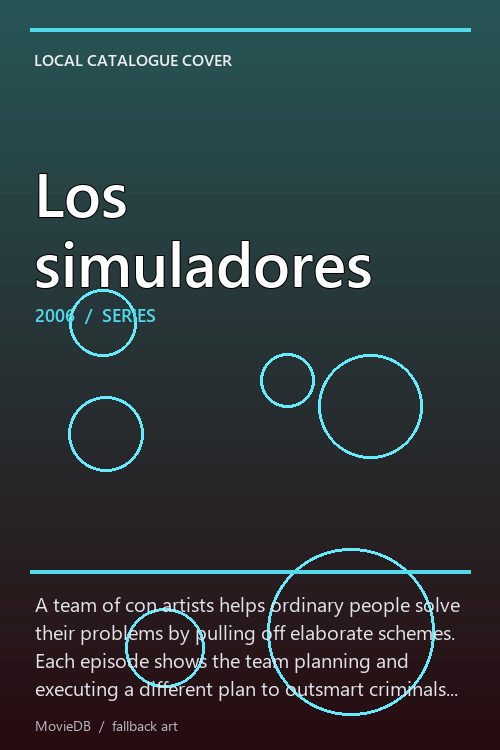 Los simuladores poster