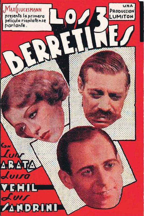 Los tres berretines poster