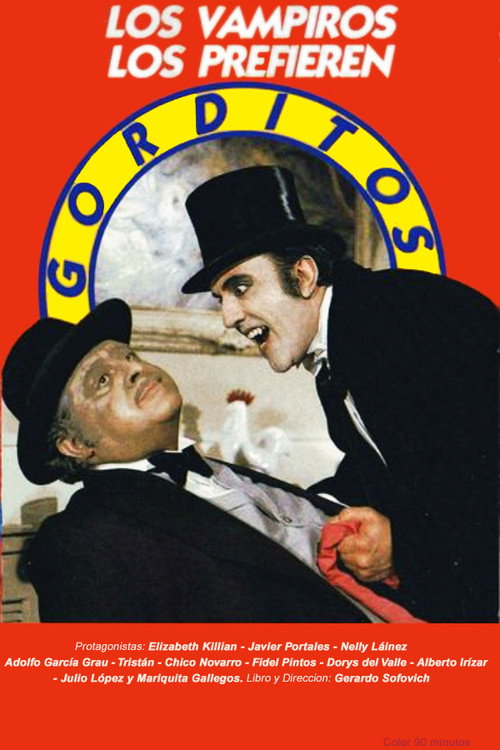 Vampiros los prefieren gorditos poster