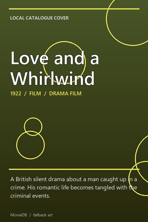 Love and a Whirlwind poster