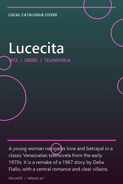 Lucecita poster