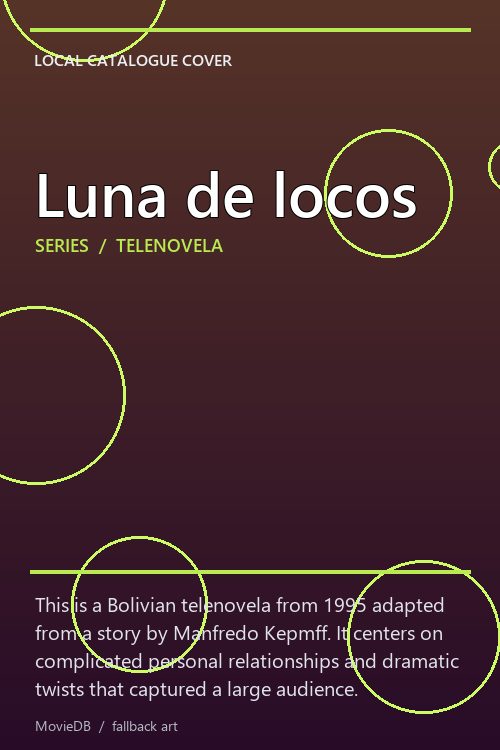 Luna de locos poster