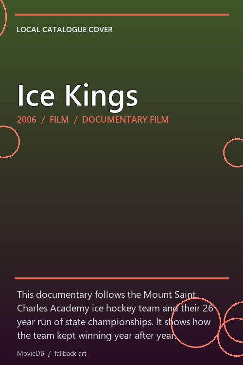 Ice Kings poster