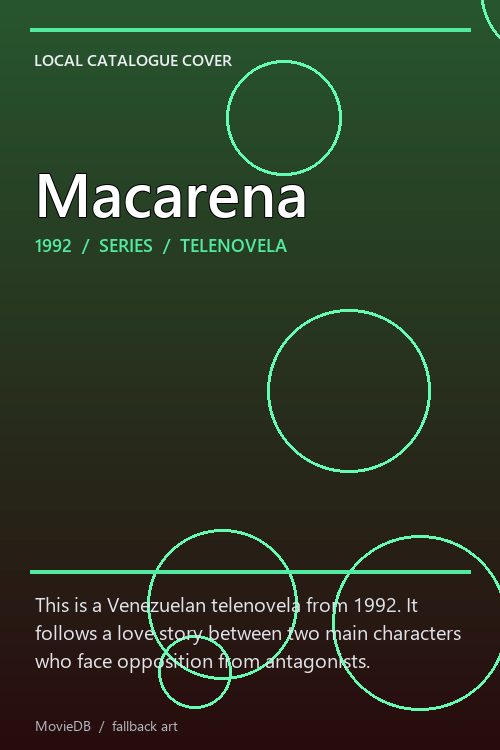 Macarena poster