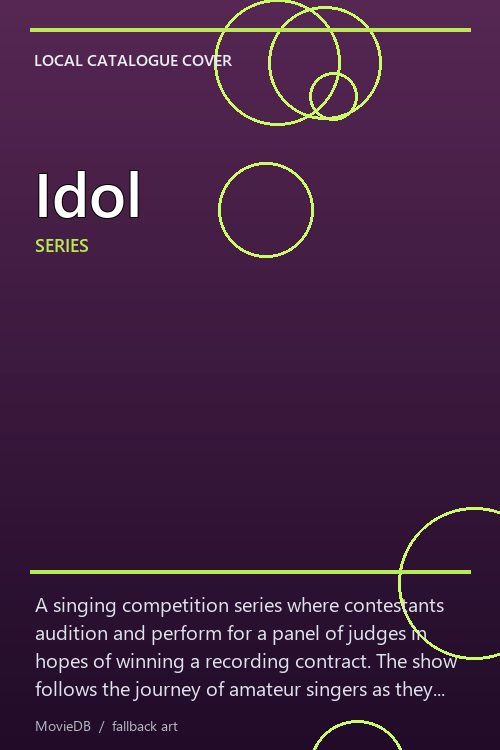 Idol poster