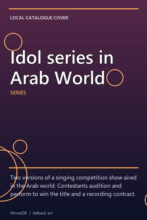 Idol series in Arab World poster