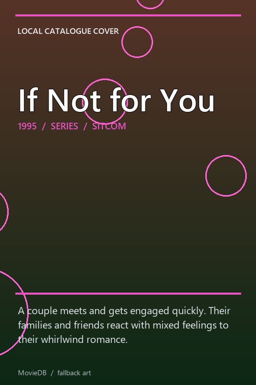 If Not for You poster