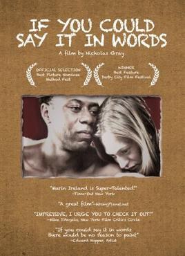 If You Could Say It in Words poster