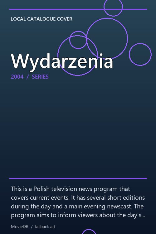 Wydarzenia poster