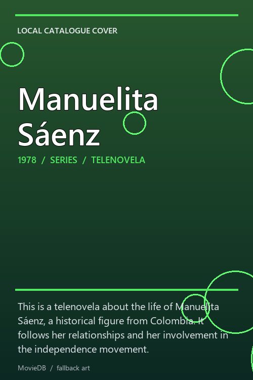 Manuelita Sáenz poster