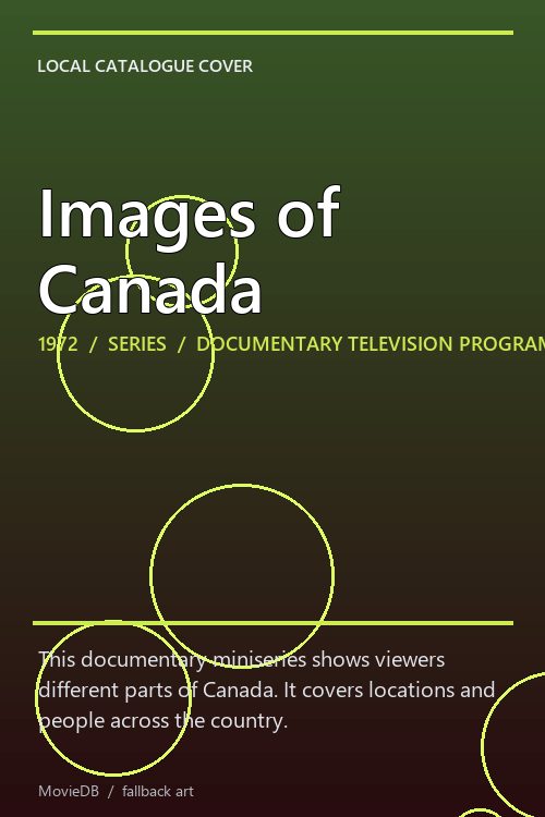Images of Canada poster