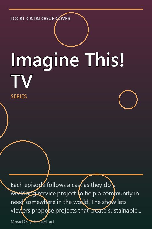 Imagine This! TV poster