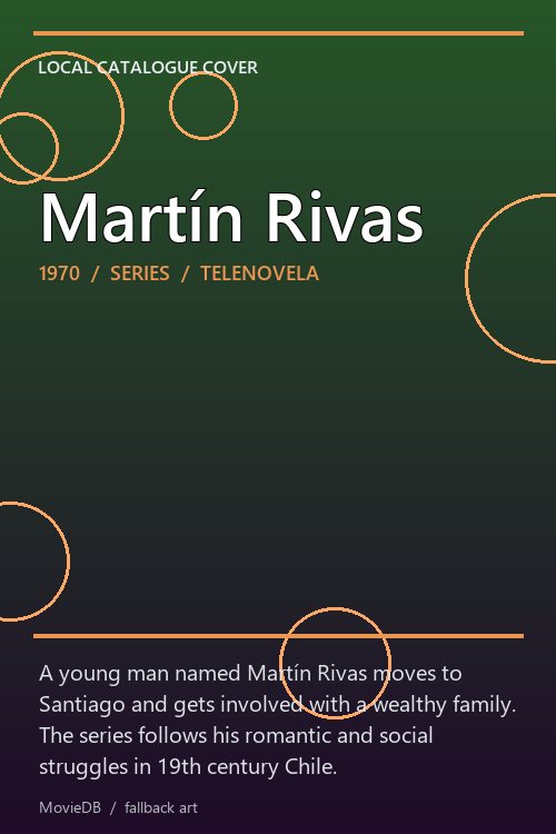Martín Rivas poster