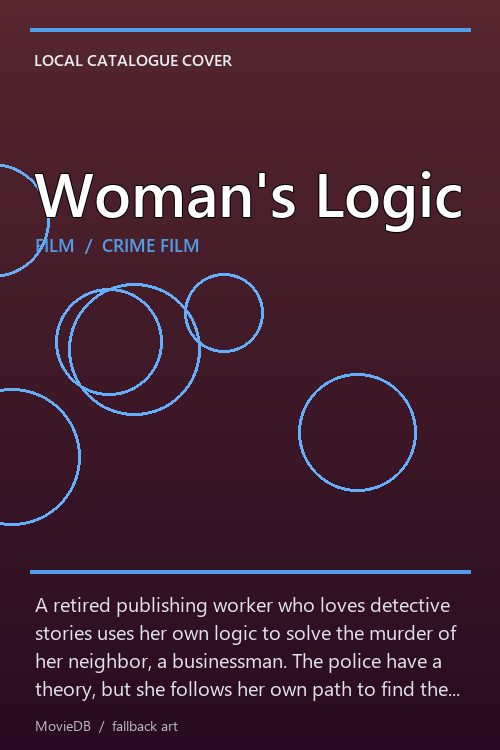 Woman's Logic poster