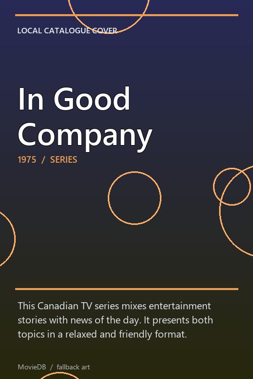 In Good Company poster
