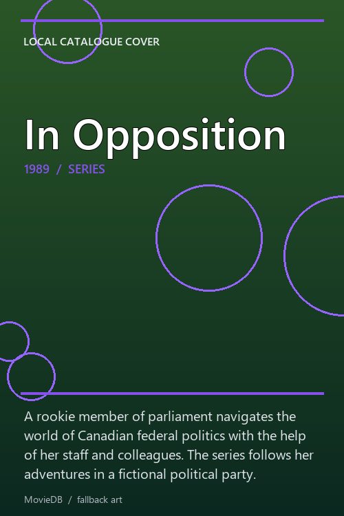 In Opposition poster