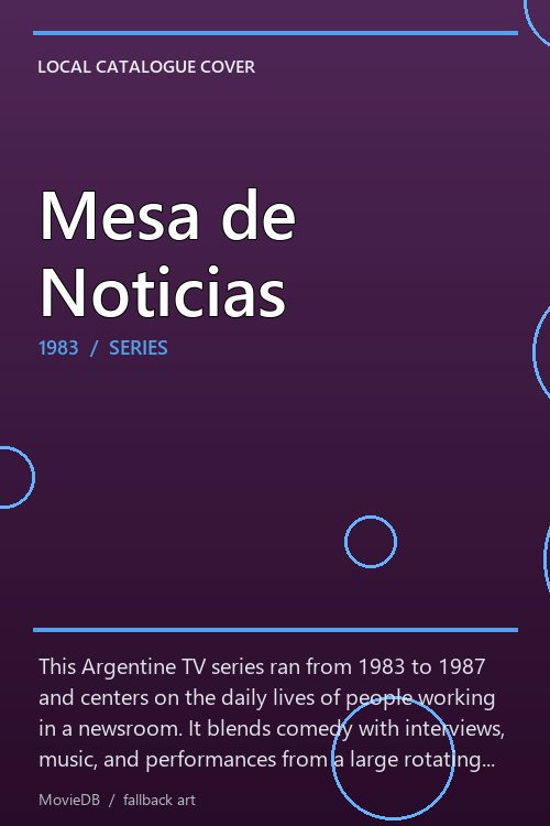 Mesa de Noticias poster