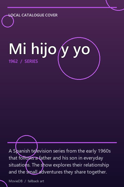 Mi hijo y yo poster