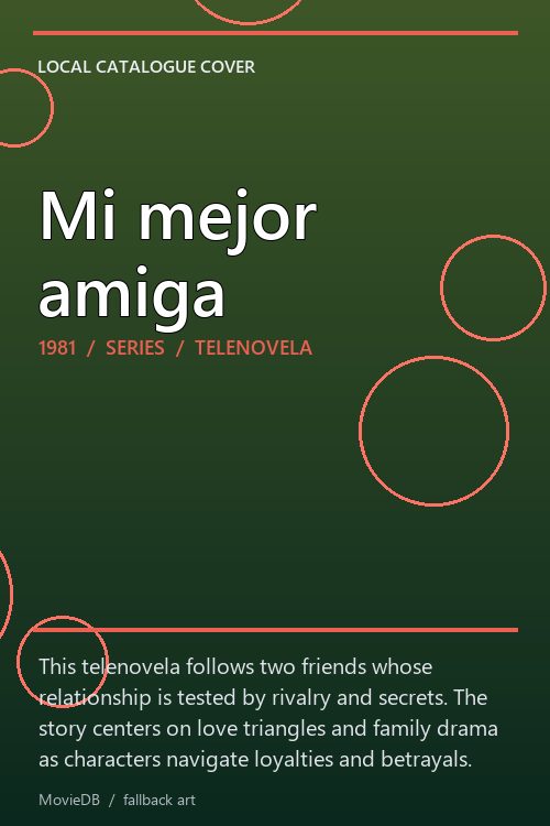 Mi mejor amiga poster
